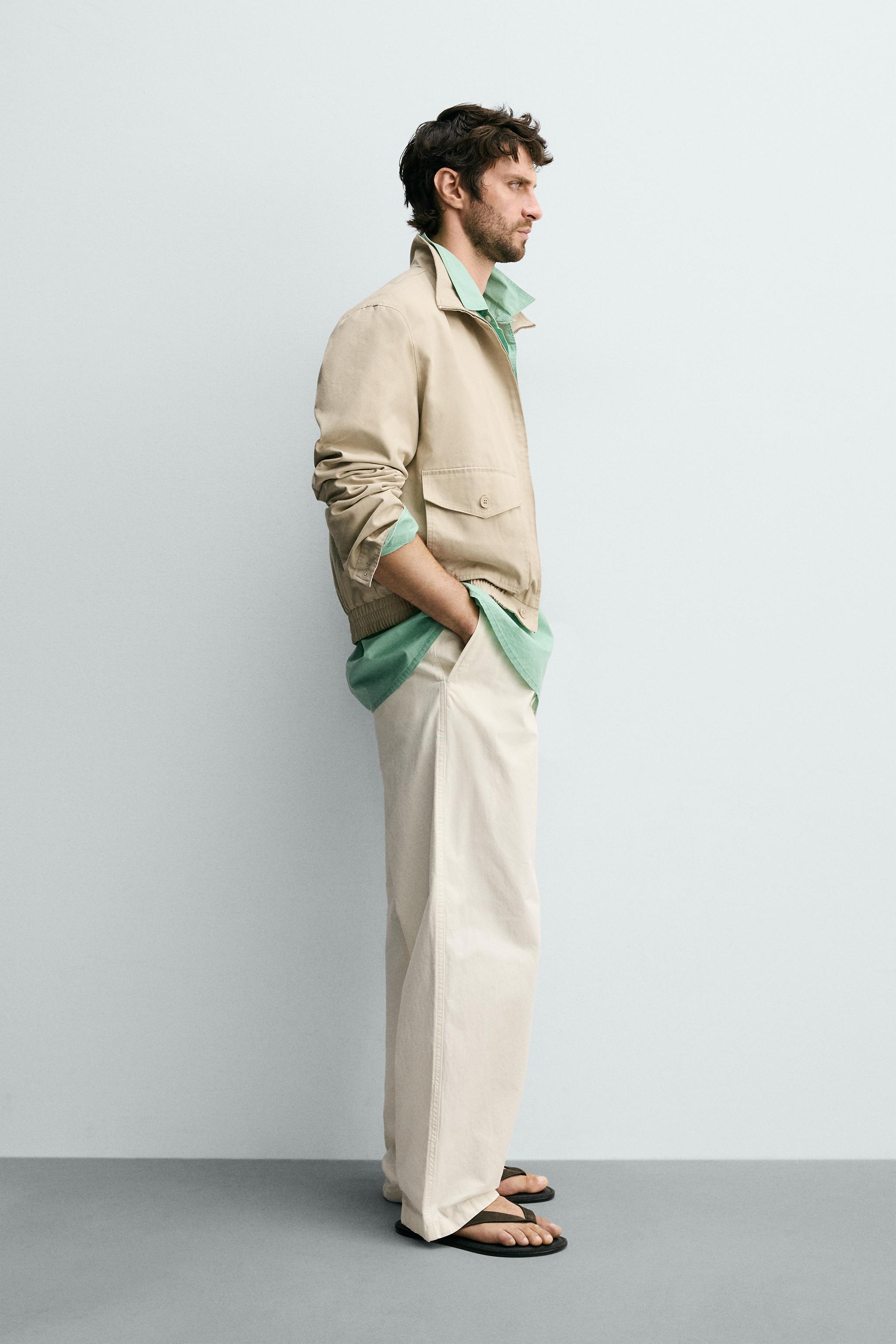 COTTON-LYOCELL REGULAR FIT JACKET